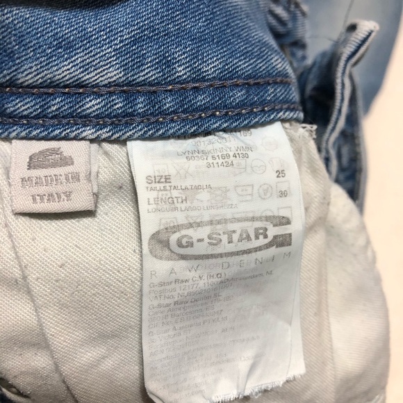 G Star Lynn Skinny Jeans - Picture 4 of 7